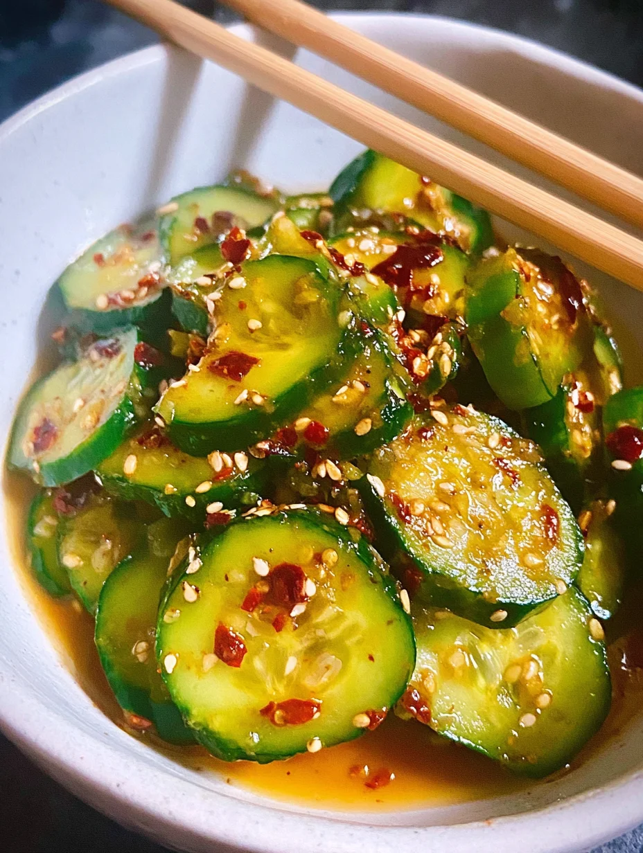 Easy Asian Cucumber Salad