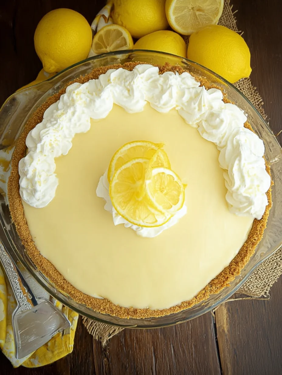 Easy Lemon Cream Pie