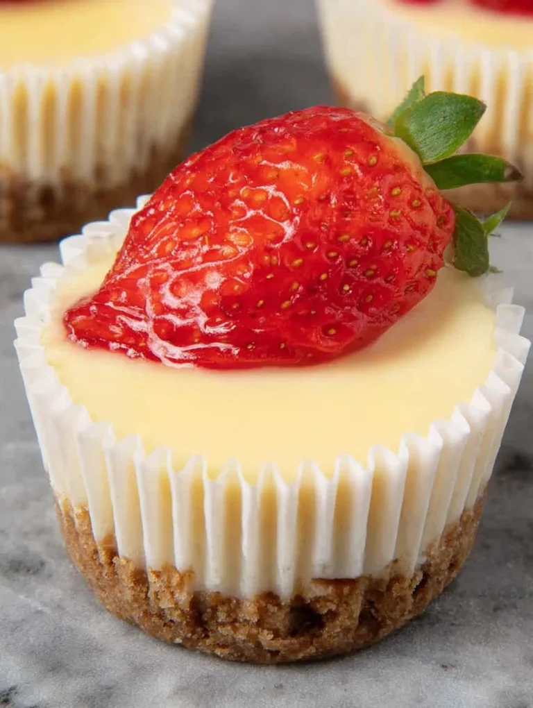 Easy Mini Cheesecakes