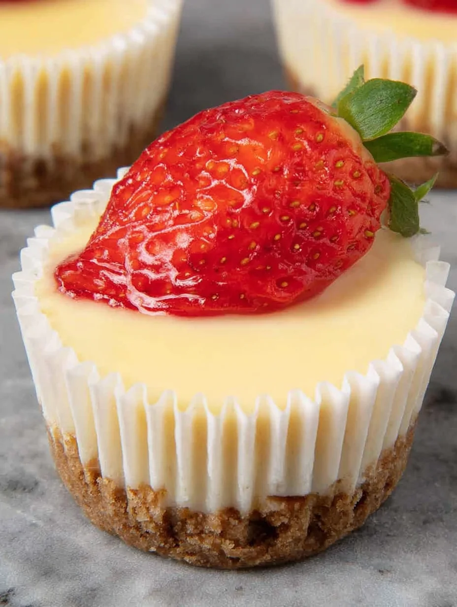 Easy Mini Cheesecakes