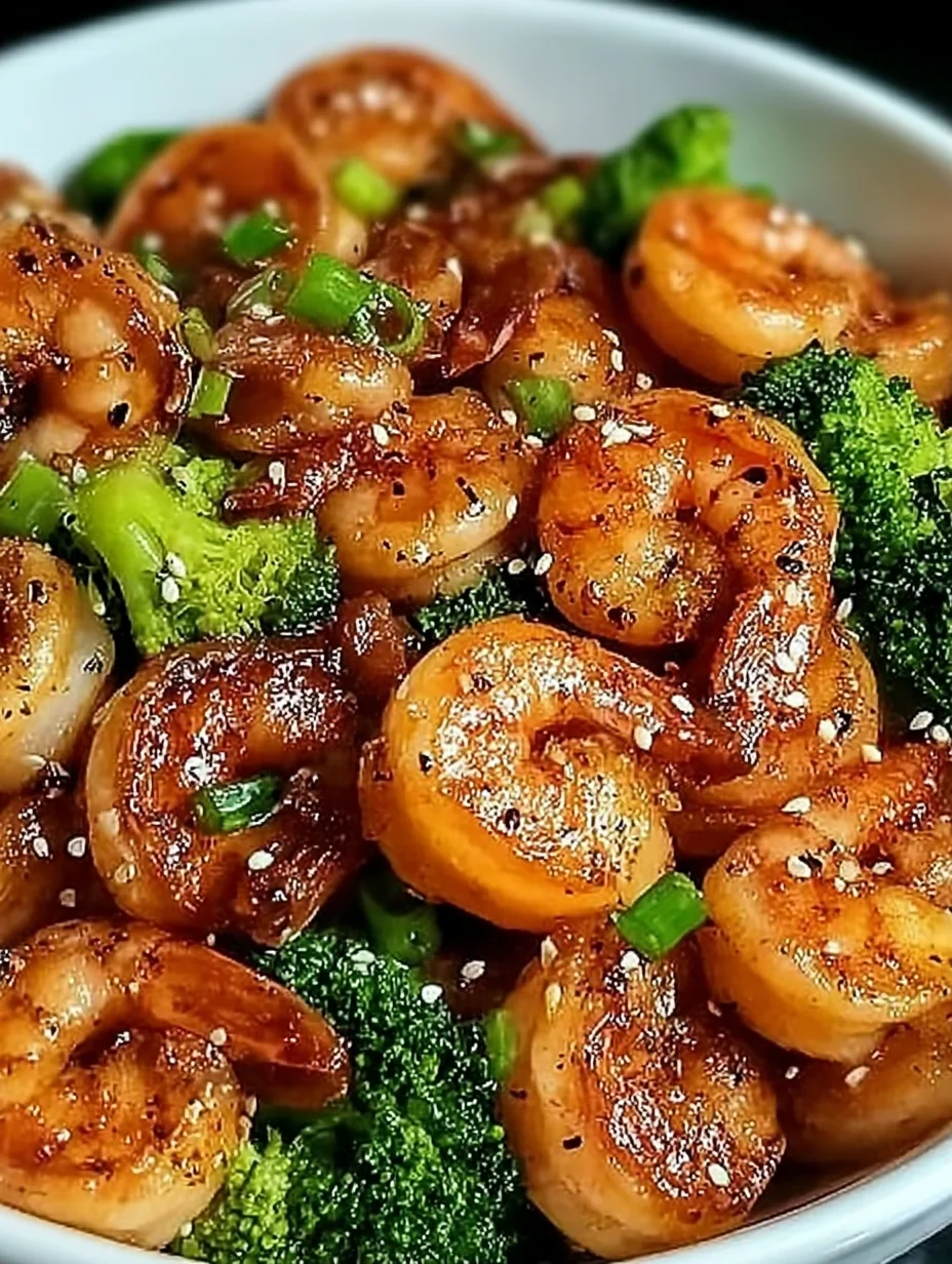 High-Protein Honey Garlic Shrimp