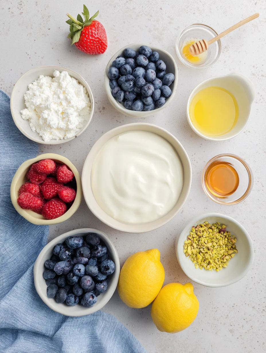 High Protein Lemon Cottage Cheese Pudding