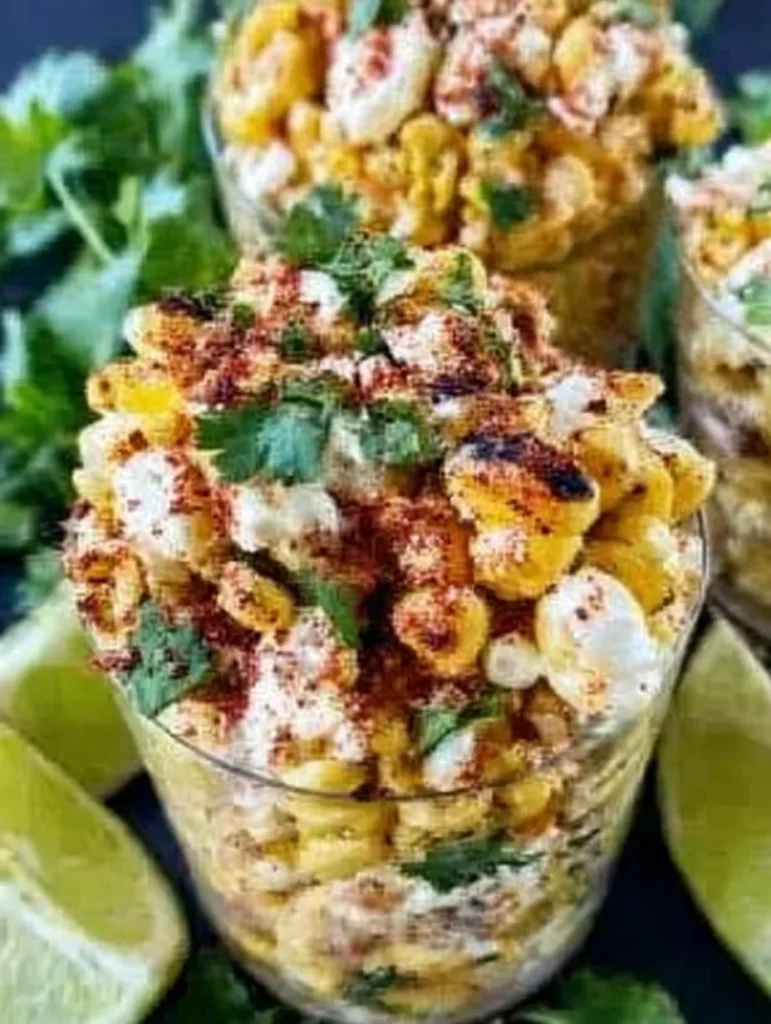 Mexican Street Corn Salad Cups