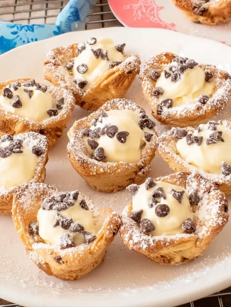 Mini Cannoli Cups