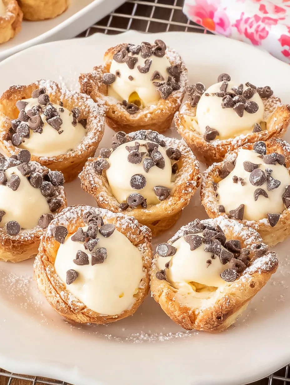 Mini Cannoli Cups