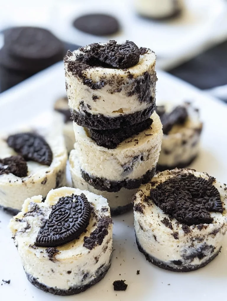 Oreo Cheesecake Bites