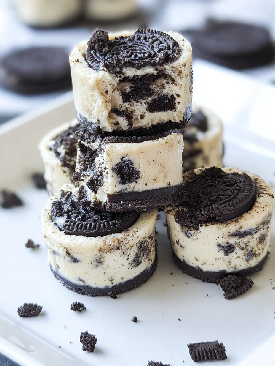 Oreo Cheesecake Bites