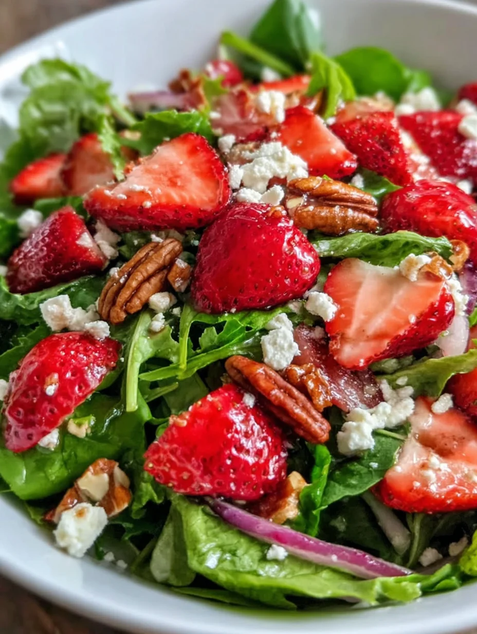 Quick Easter Strawberry Spring Salad