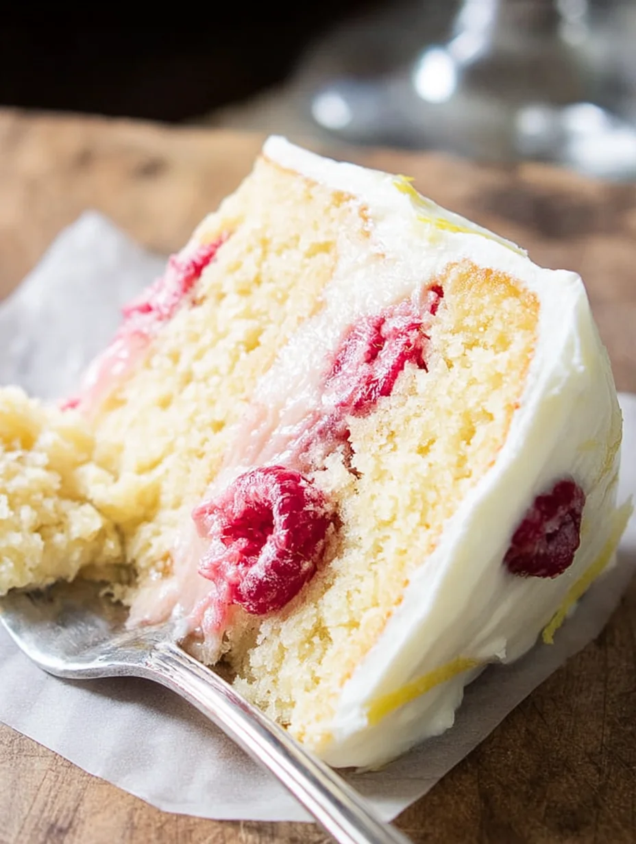 Raspberry Lemon Cake
