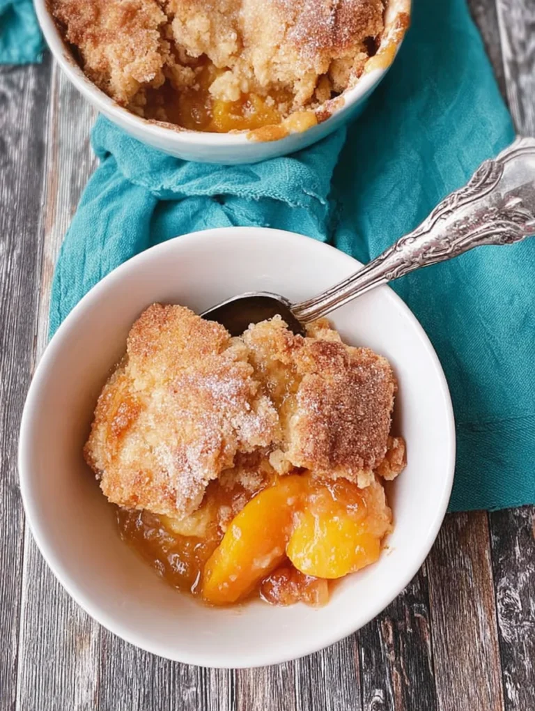 Southern Peach Cobbler