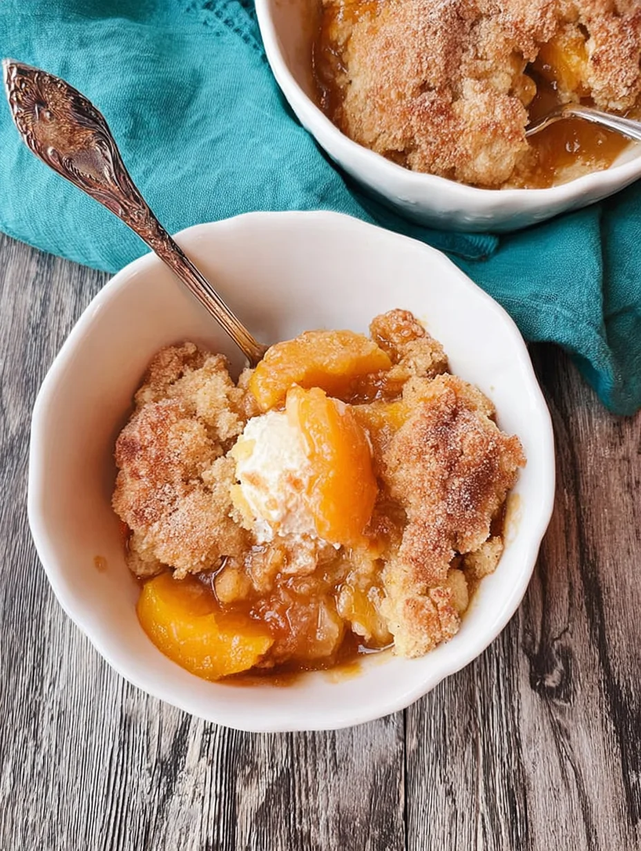 Southern Peach Cobbler