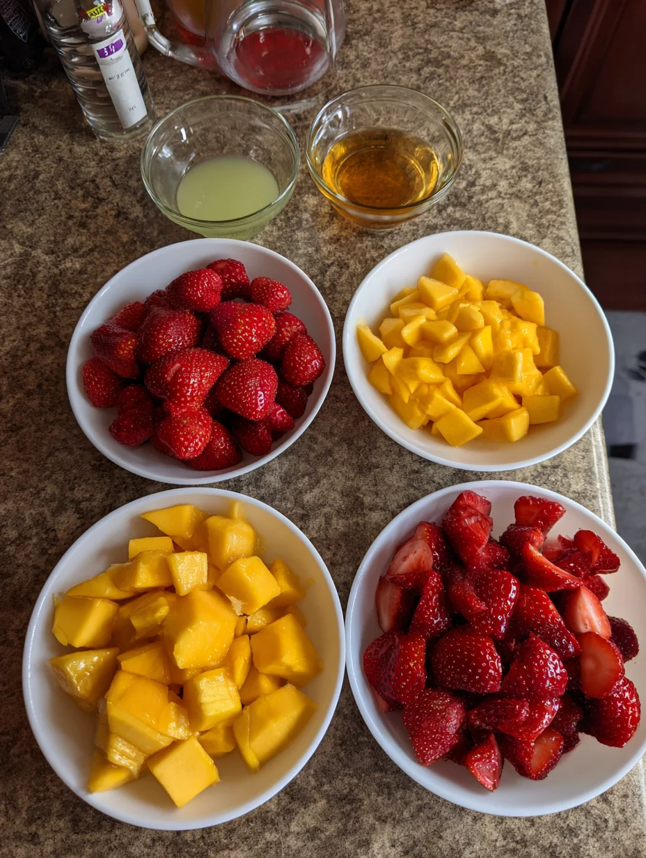 Strawberry Mango Margarita