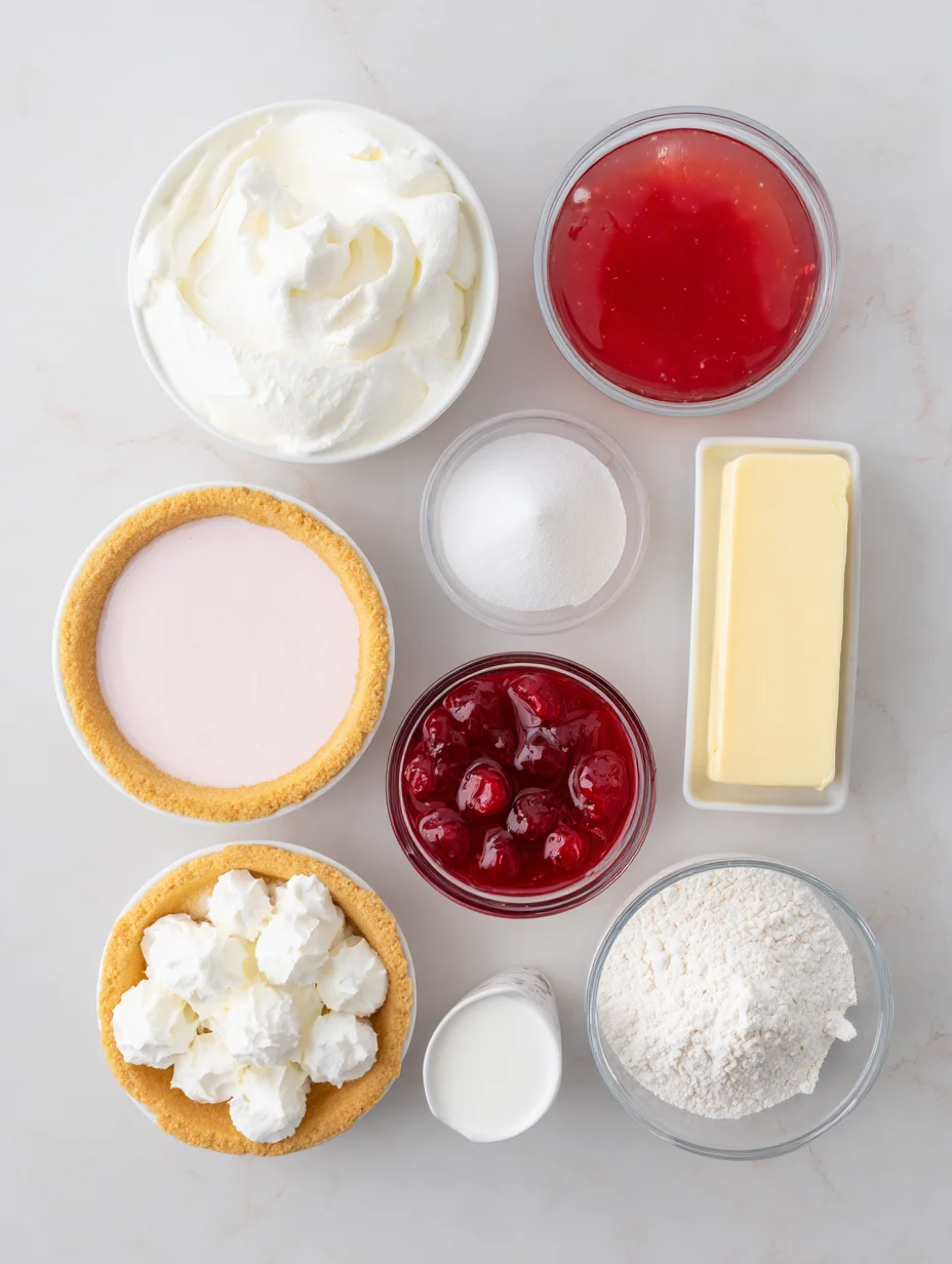 Strawberry Shortcake Freezer Pie