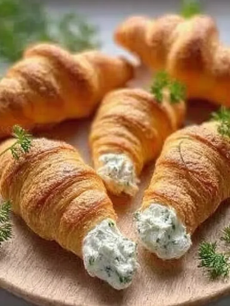 Stuffed Crescent Roll Carrots