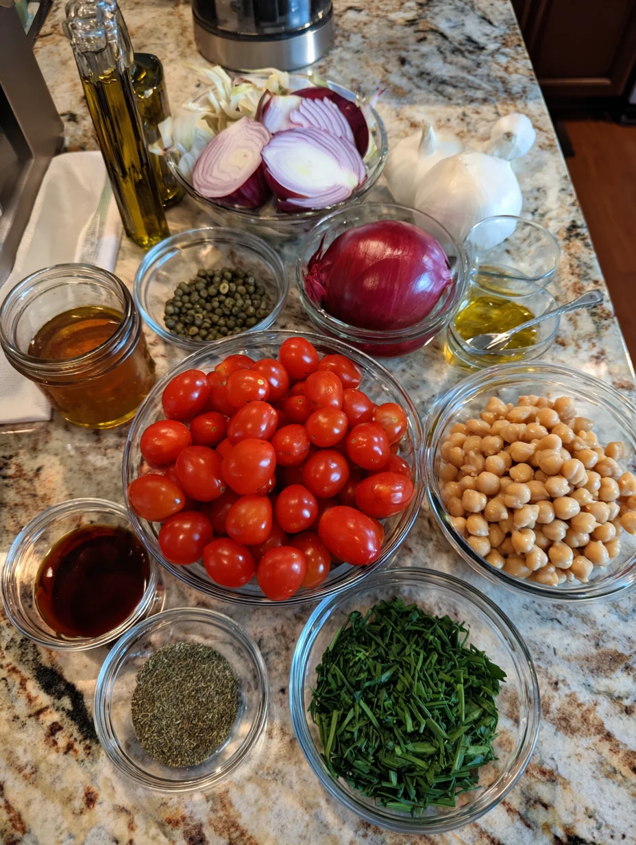 Tuscan Artichoke Tomato Salad